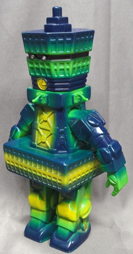 MONSTOCK 通天閣ロボ レトロタイプ AG(緑成型/濃緑)