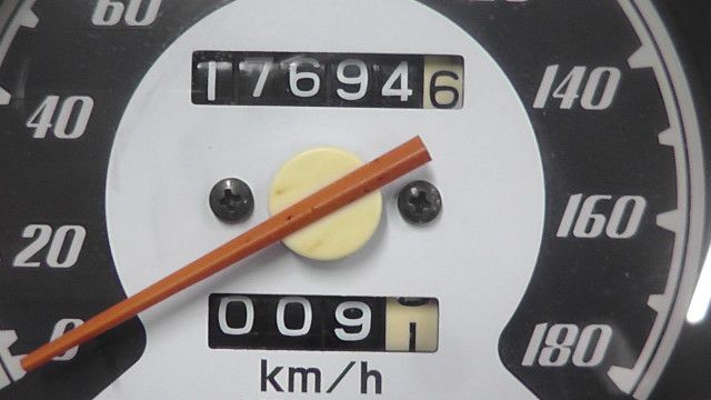 ドラッグスター400 4TR-10xxxx の スピードメーター 1757650848 BRIGHTFACE_UK