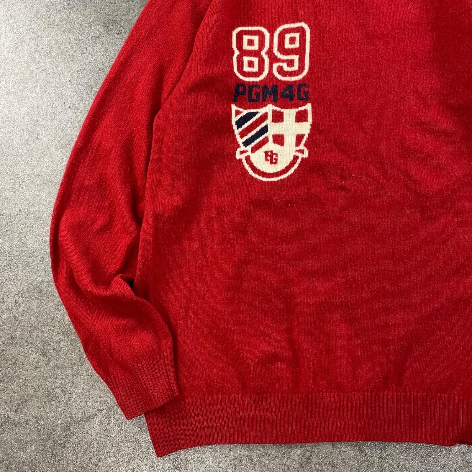 PEARLY GATES PGM4G パーリーゲイツ ゴルフウェア 長袖 カシミヤ