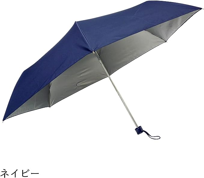 ブルー 55 centimeters 55cm メンズ 折りたたみ傘 UVカット率99%以上 日傘 紳士 折傘 耐風仕様 晴雨兼用 はっ水 撥水加工  通勤 通学 無地 ::25362 メルカリShops