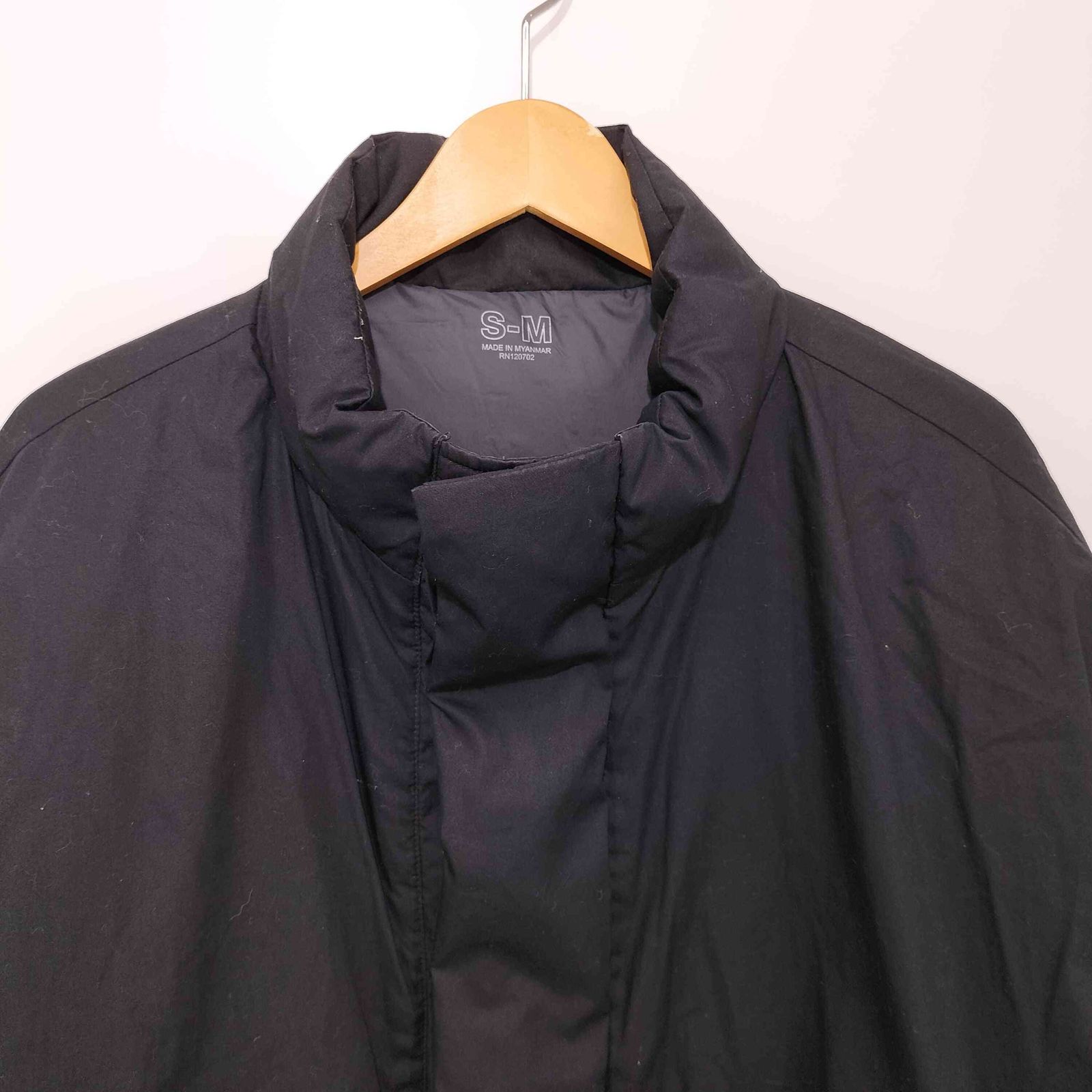 ムジラボ　MUJI labo ダウン　20AW　黒　SM 無印良品のあの究極シンプルダウンジャケットの後継モデルはMUJI