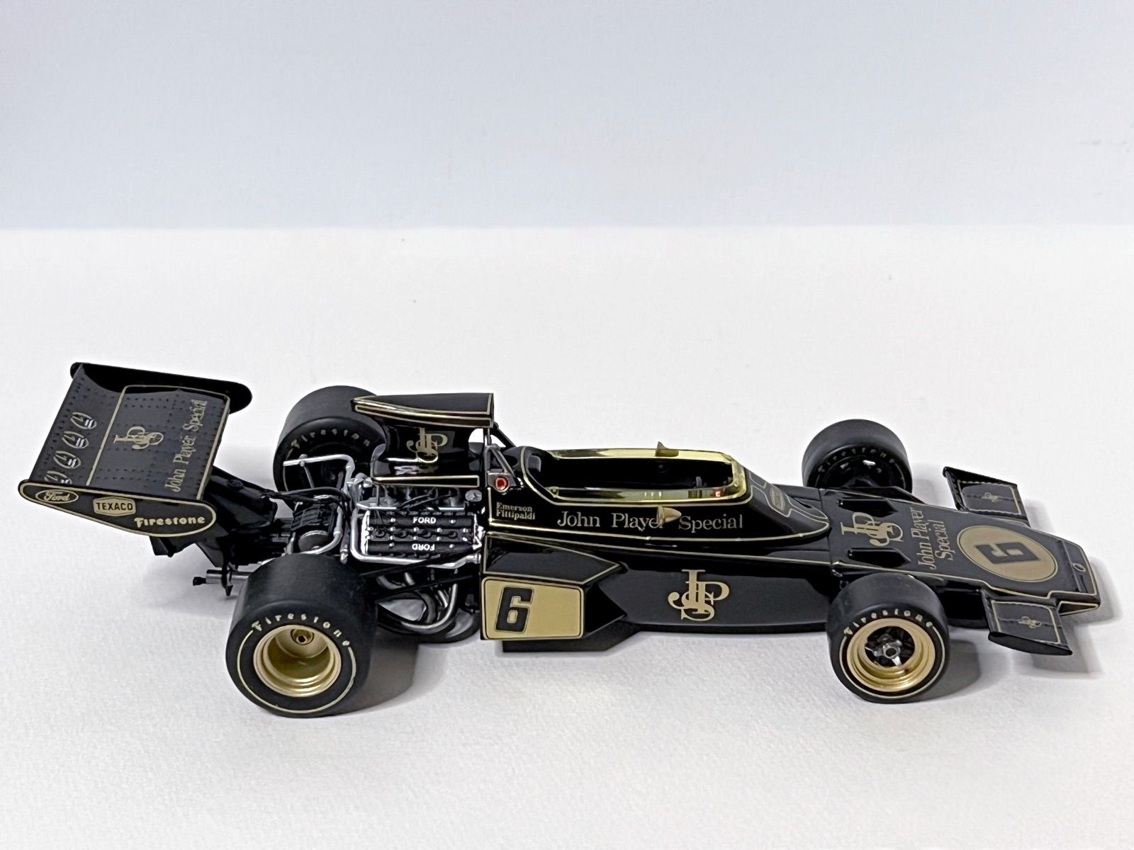 デアゴスティーニF1ミニカー対応 1/24 ロータス 72D JPS タバコ