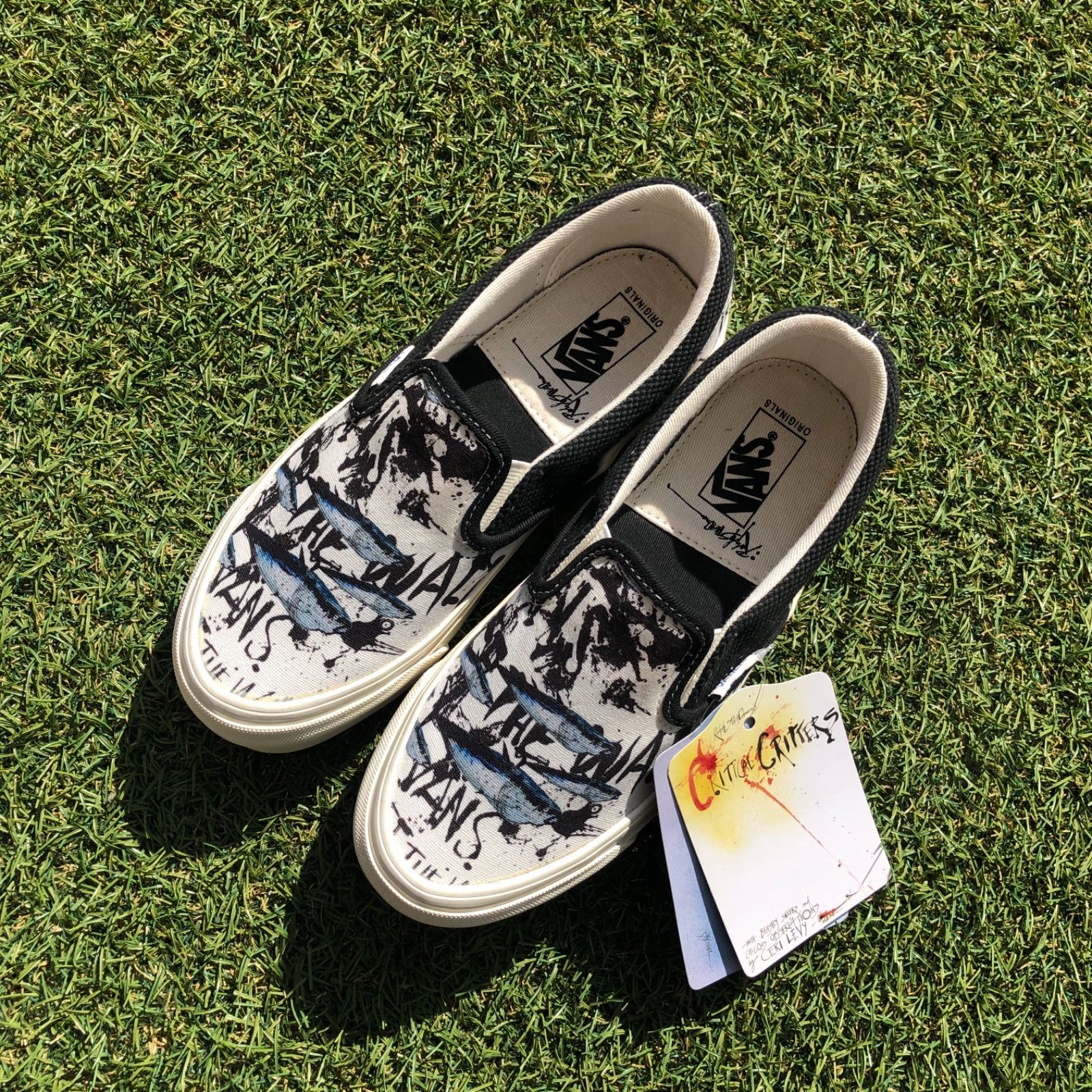 新品22.5 US企画！VANS SLIP-ON ヴァンズ スリッポン F193 新品22.5 US企画！VANS SLIP-ON ヴァンズ スリッポン F193 - メルカリ