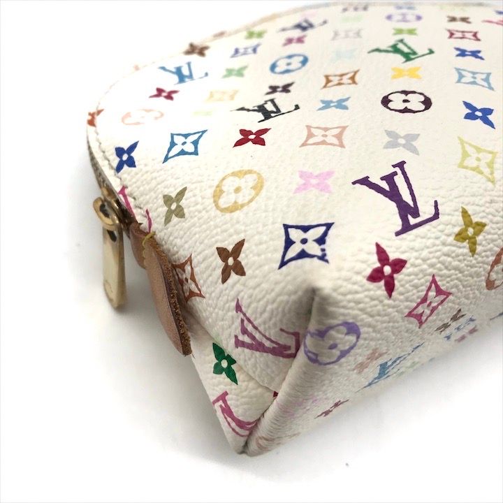 【美品】Louis Vuitton モノグラム ポーチ 良品 LOUISVUITTON ルイヴィトン モノグラム マルチカラー