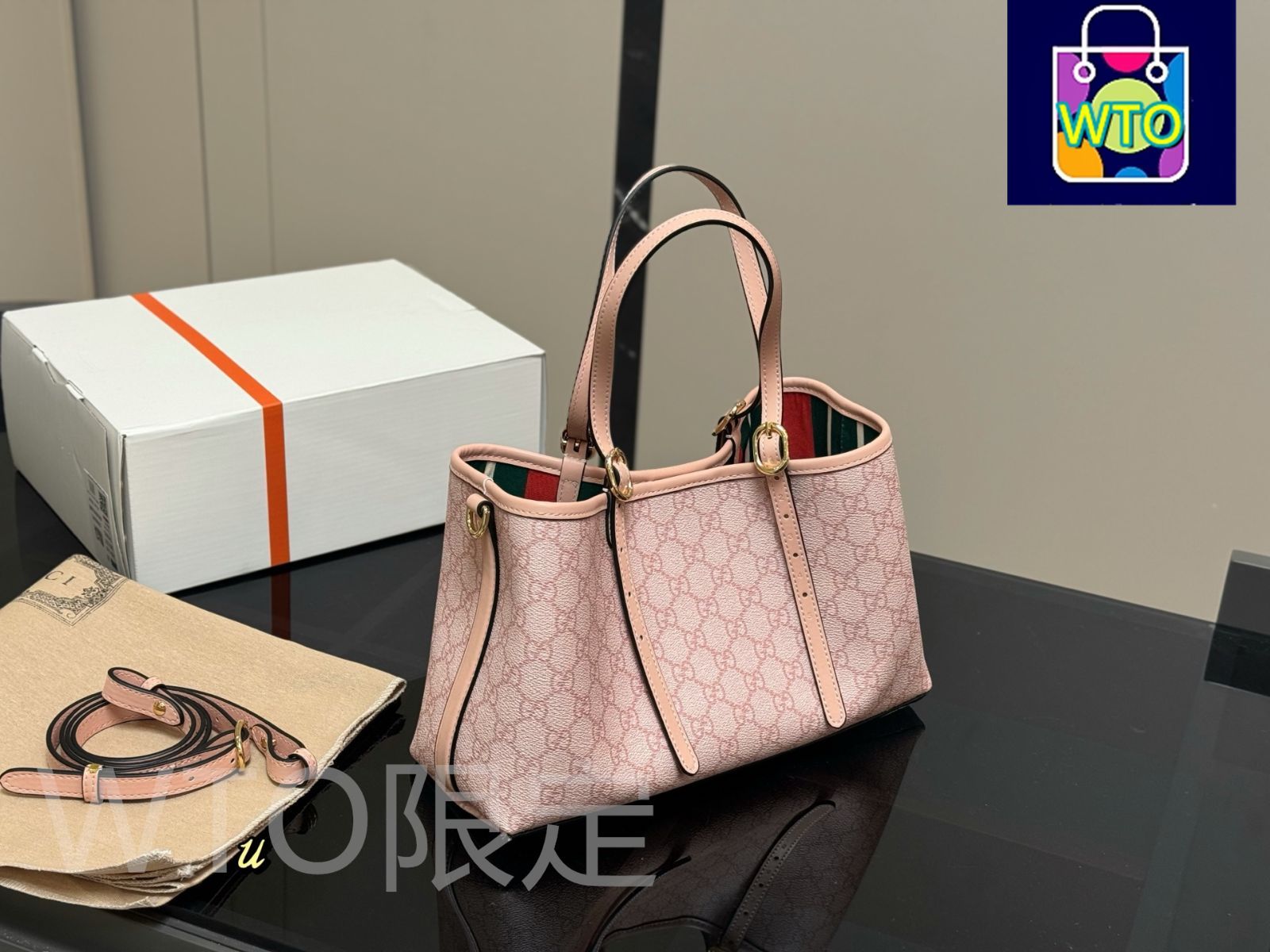 【グッチ】 Tote Bags トートバッグ GUCCI グッチ トートバッグ マイクロGGスプリーム モノグラム