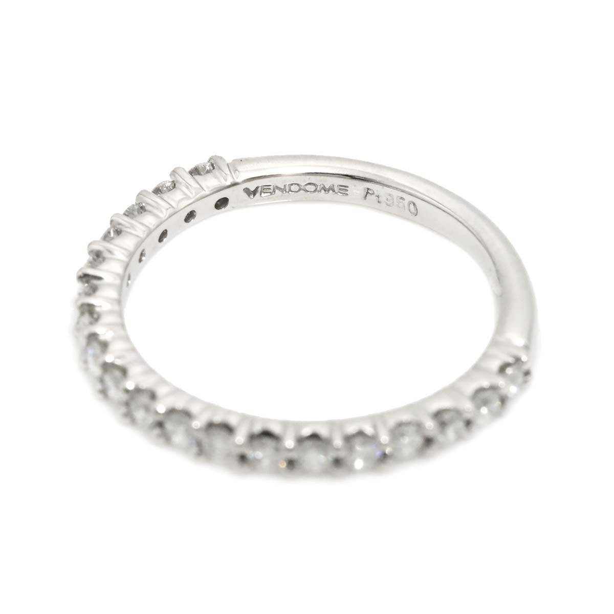 ヴァンドーム青山 Vendome Aoyama 10号 リング ハーフ ダイヤ 0.40ct  