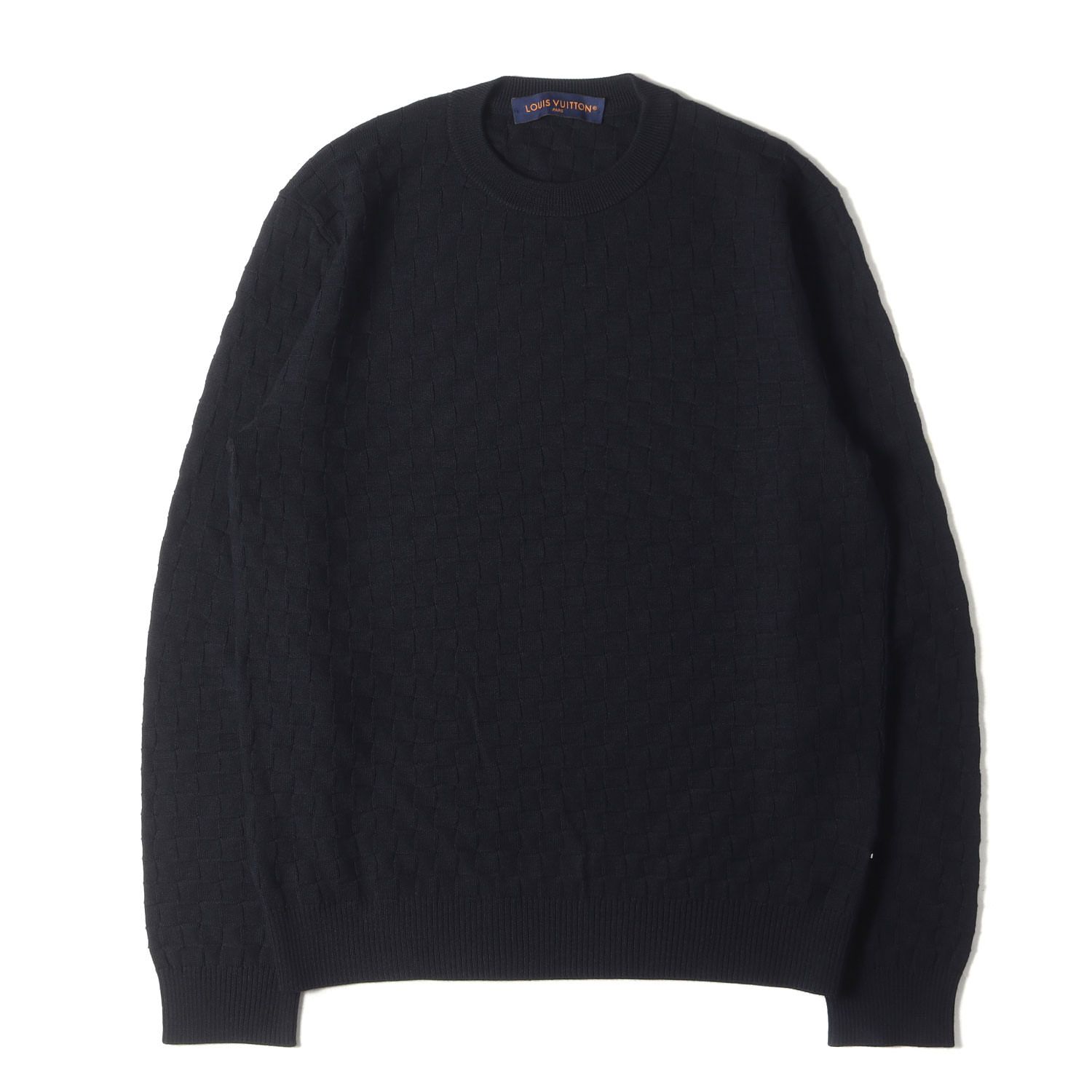 美品 LOUIS VUITTON ルイヴィトン ニット サイズ:M 23AW ダミエ 