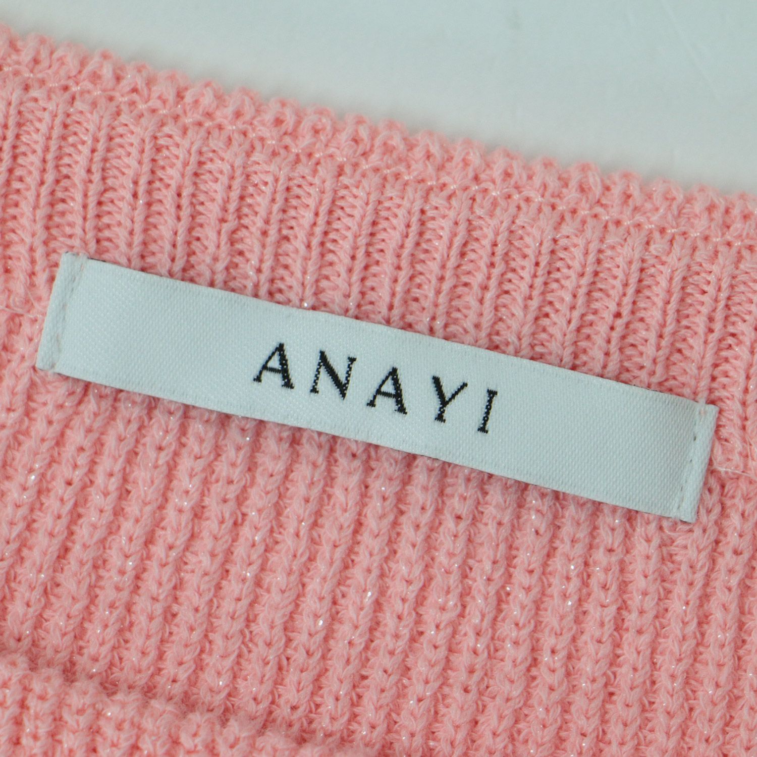 ＊新品未使用＊　アナイ　カタアゼパフスリーブボートネックプルオーバー 新品未使用＊ アナイ カタアゼパフスリーブボートネックプル