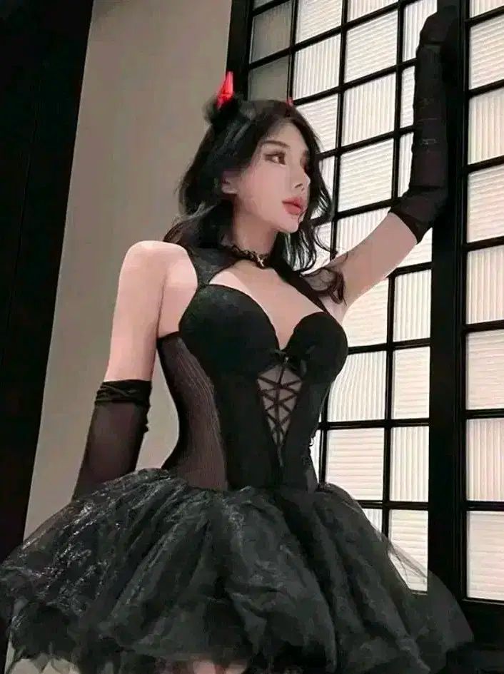 未開封 悪魔 ハロウィーン コスチューム 6 種 フルセット コスプレ