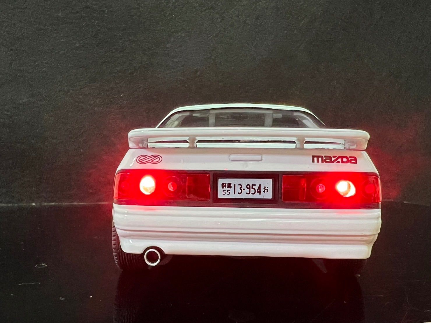 マツダ RX-7 FC mazda 1/24 ミニカー H142 ホワイト - メルカリ