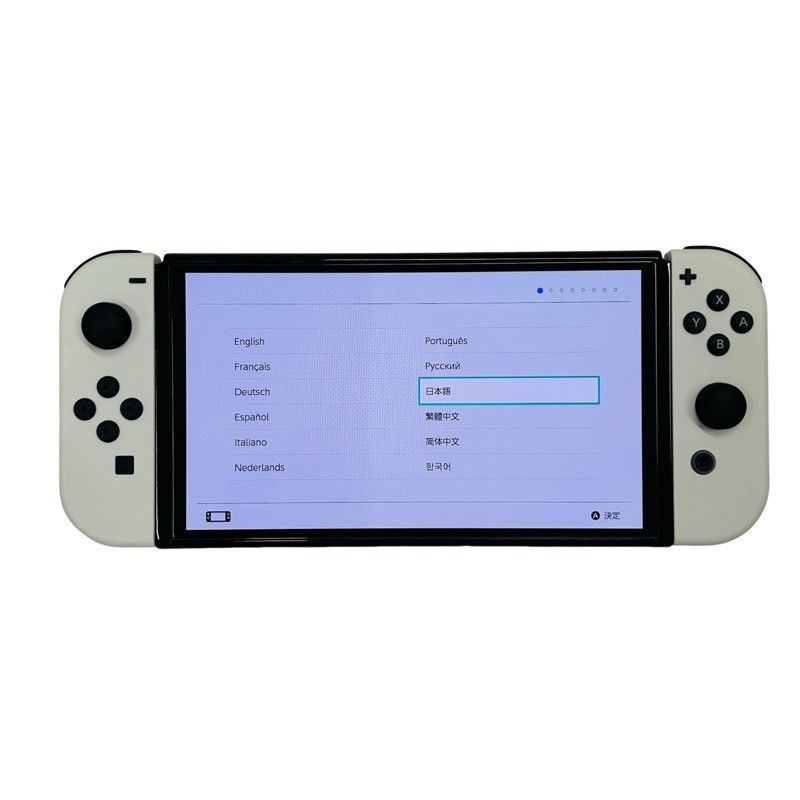 Nintendo 任天堂 Nintendo Switch ニンテンドースイッチ 有機ELモデル HEG-001 ゲーム機本体 ホワイト 動作 済 52509K267