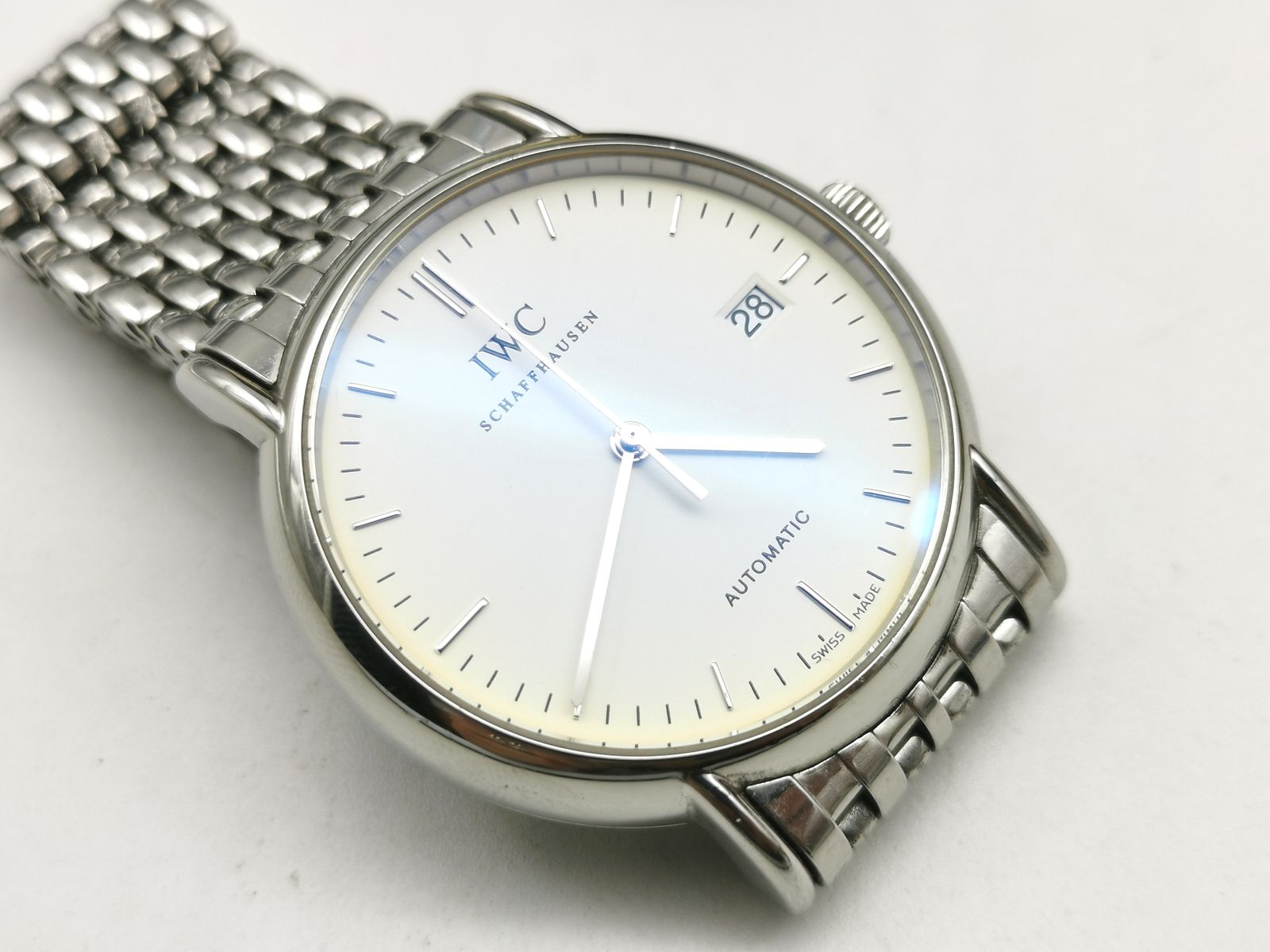 IWC SCHAFFHAUSEN「IW353303」ポートフィノ デイト ホワイト