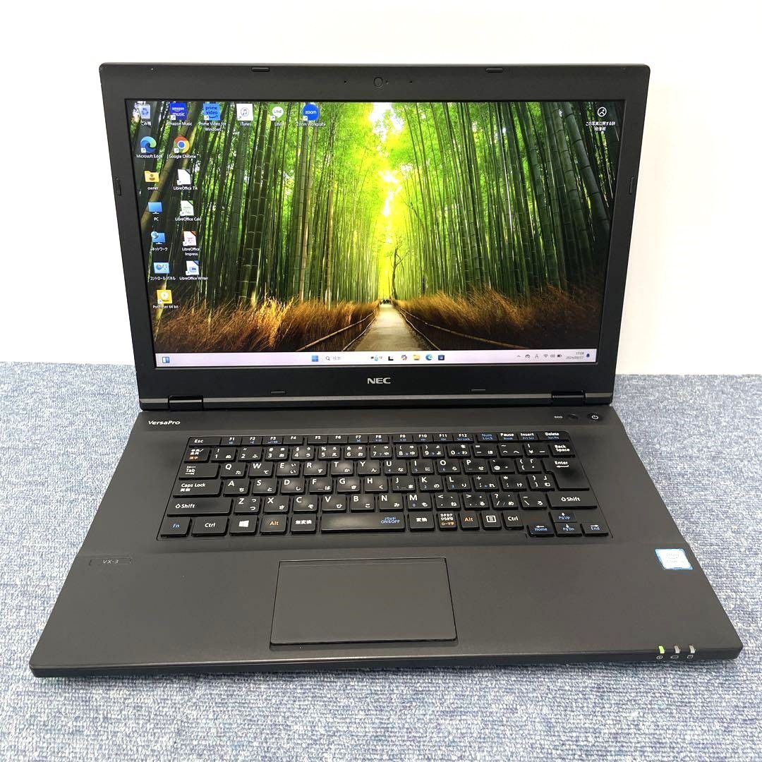 クーポン割引中】NECノートパソコン VersaPro VX-3 Windows11 オフィス付き i5-8250U メモリ16GB SSD512GB  1920×1080 初期設定済み - メルカリ