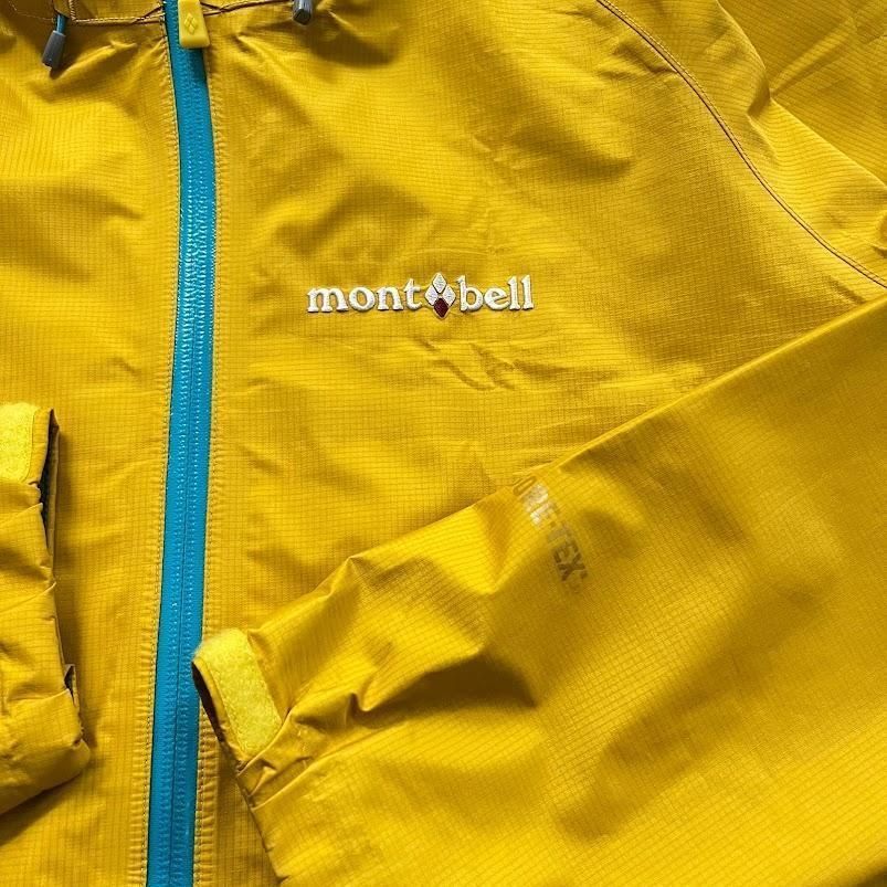 mont-bell モンベル ストームクルーザージャケット M イエロー 