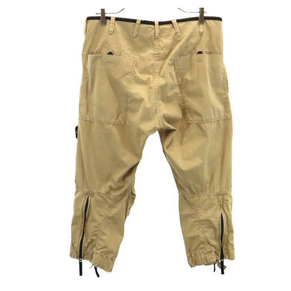 STONE  ベージュカーゴパンツ W32 stone island カーゴパンツ w32 サンドベージュ 中古・古着通販】STONE