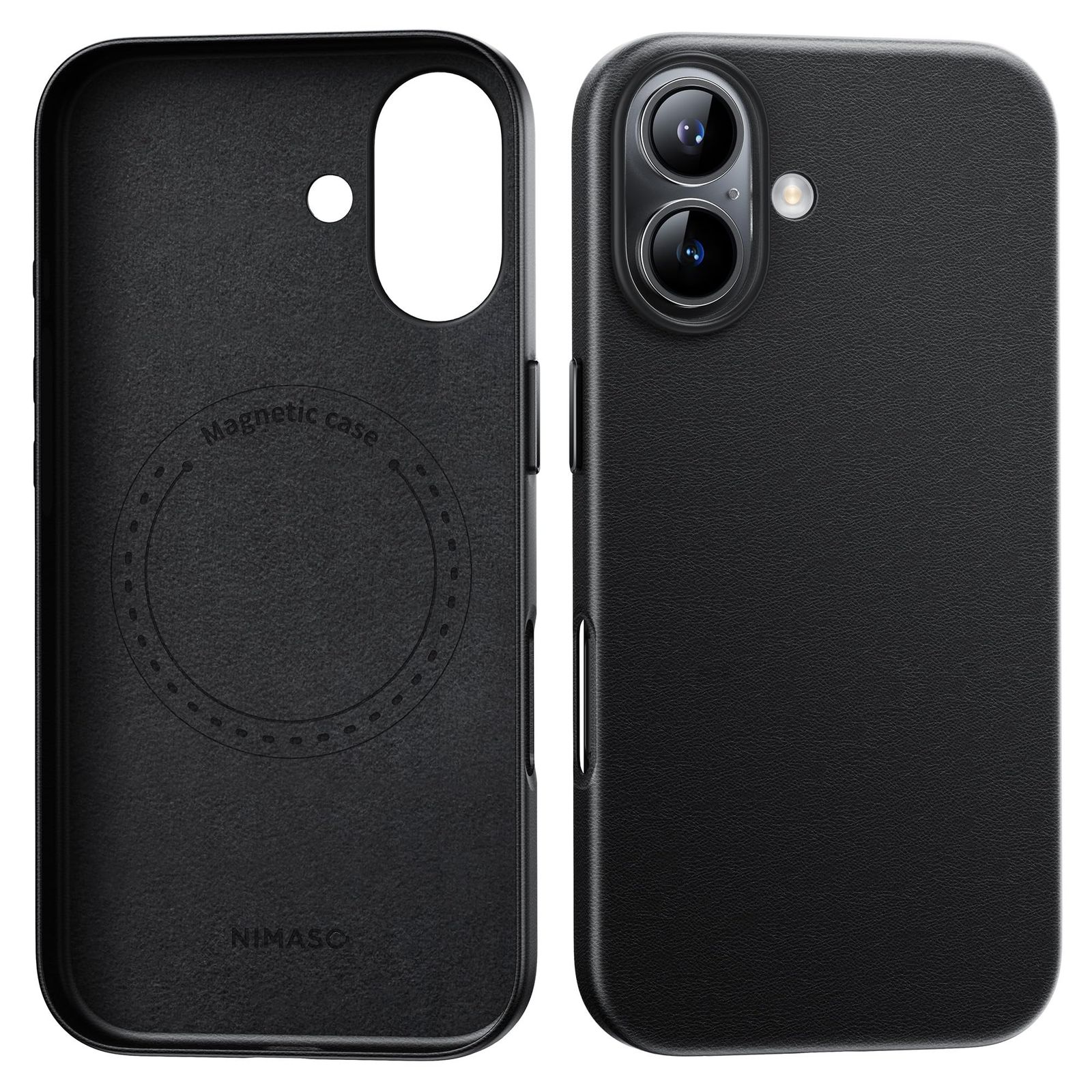 【新着商品】NIMASO iPhone16用 ケース MagSafe対応 プレミアムPUレザーケース 全面保護 耐衝撃 米軍MIL規格 SGS認証 いPhone16対応 マグネット充電対応 保護ケース 磁力強化 傷付き防止 アイフォン16対