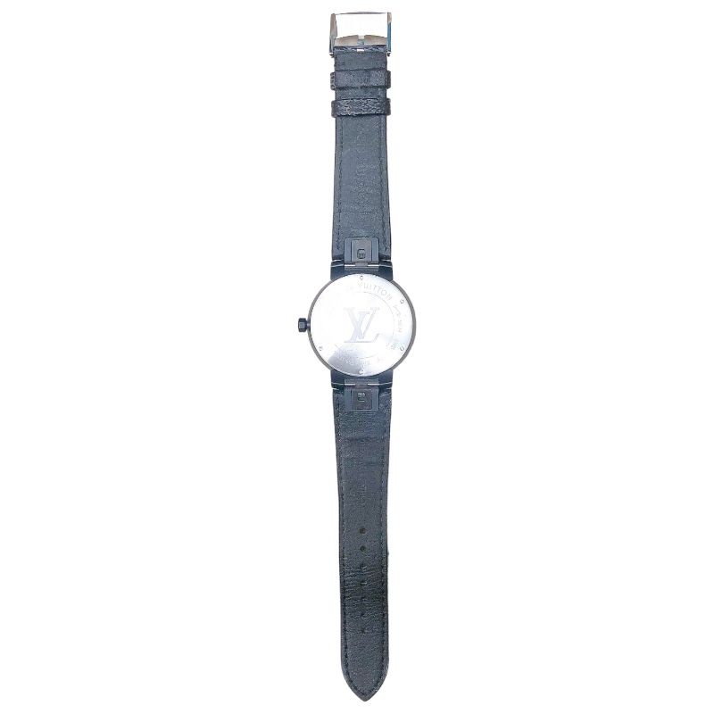 ルイ・ヴィトン LOUIS VUITTON タンブール スリム QA037 ステンレススチール メンズ 腕時計 - メルカリ