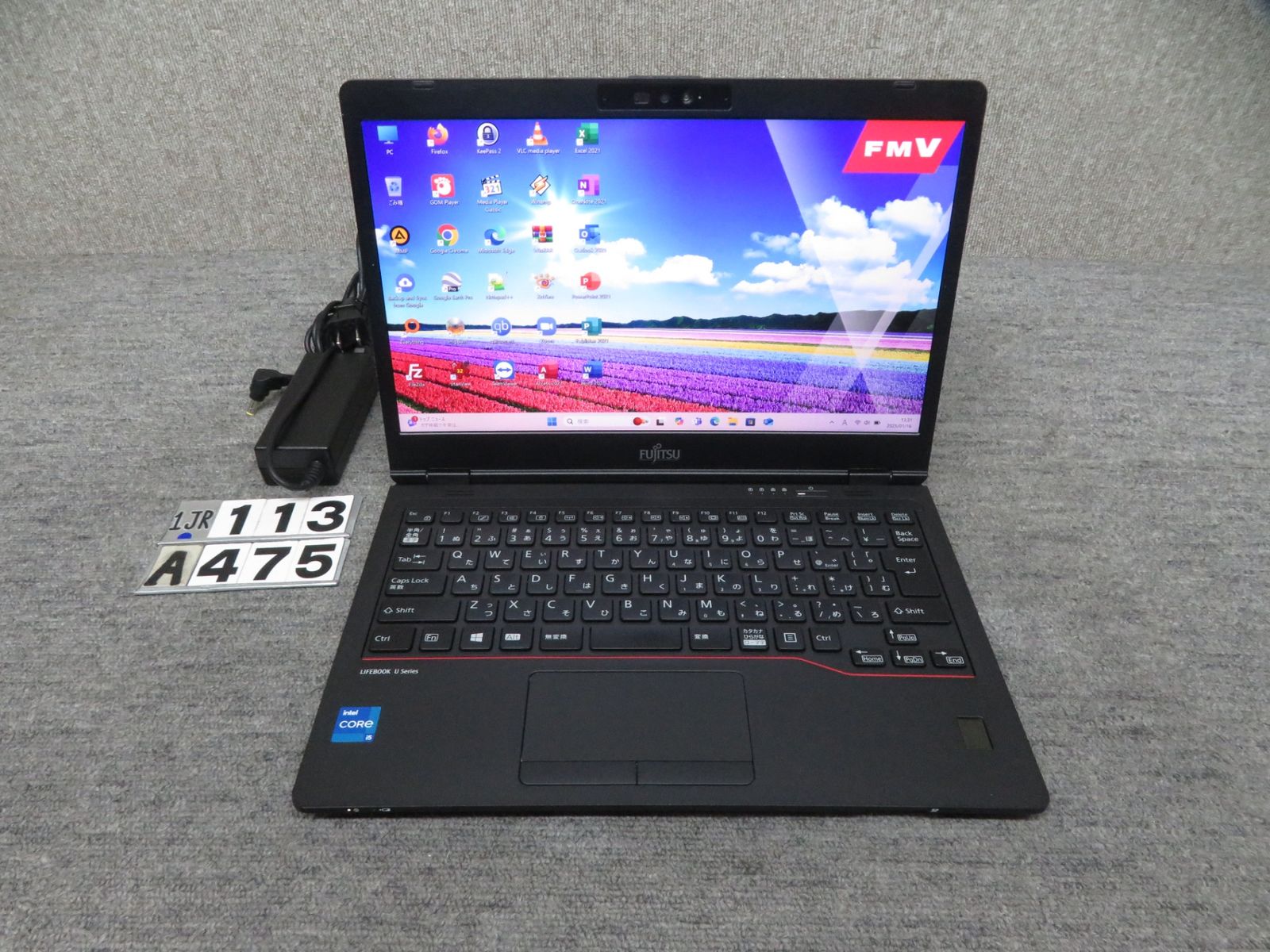 ノートパソコン 富士通 i7 SSD 8GBメモリ office カメラ 超速 メモリ