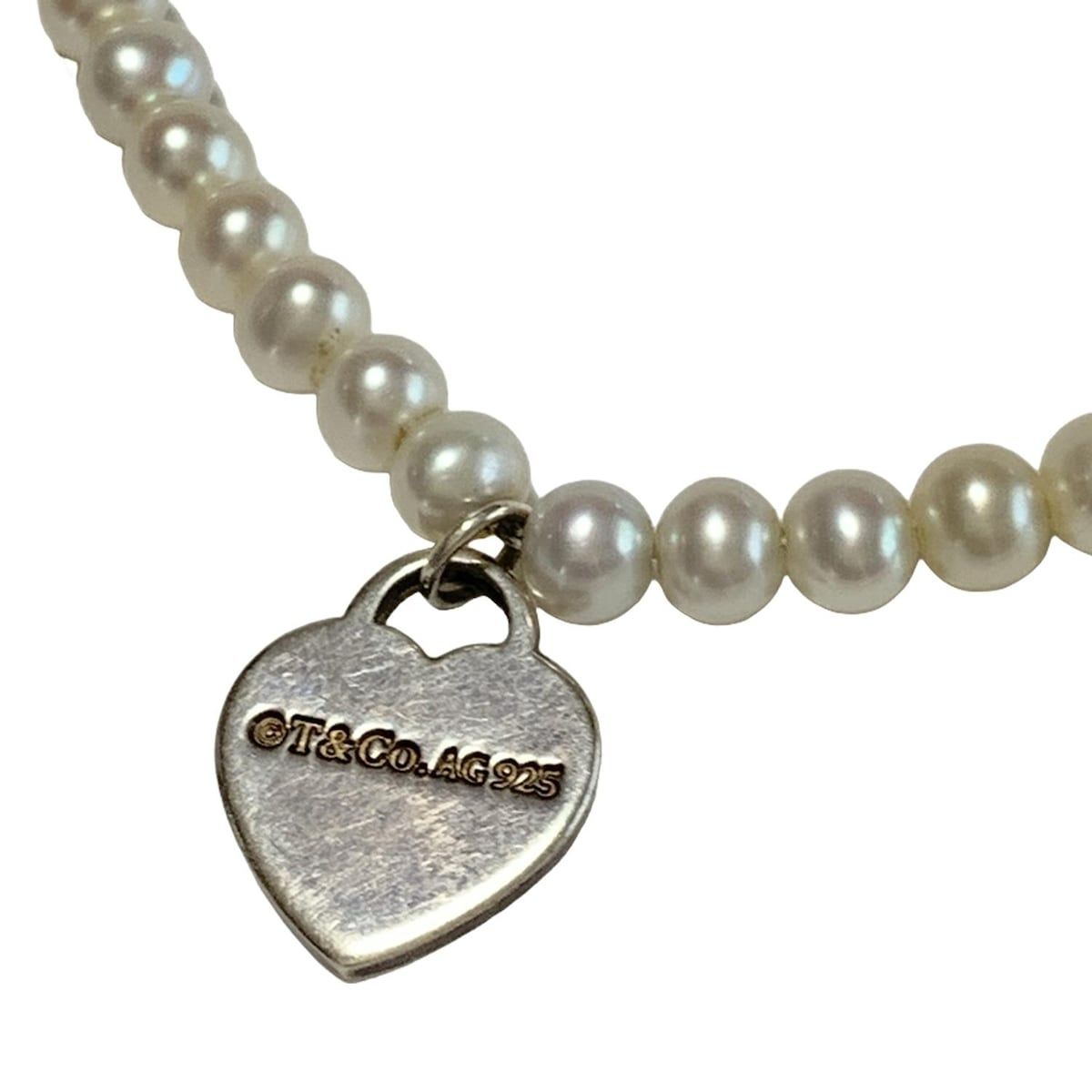 TIFFANY-Co. ティファニー ブレスレット リターントゥハート シルバー×白 WWW_SHINETEETH_COM