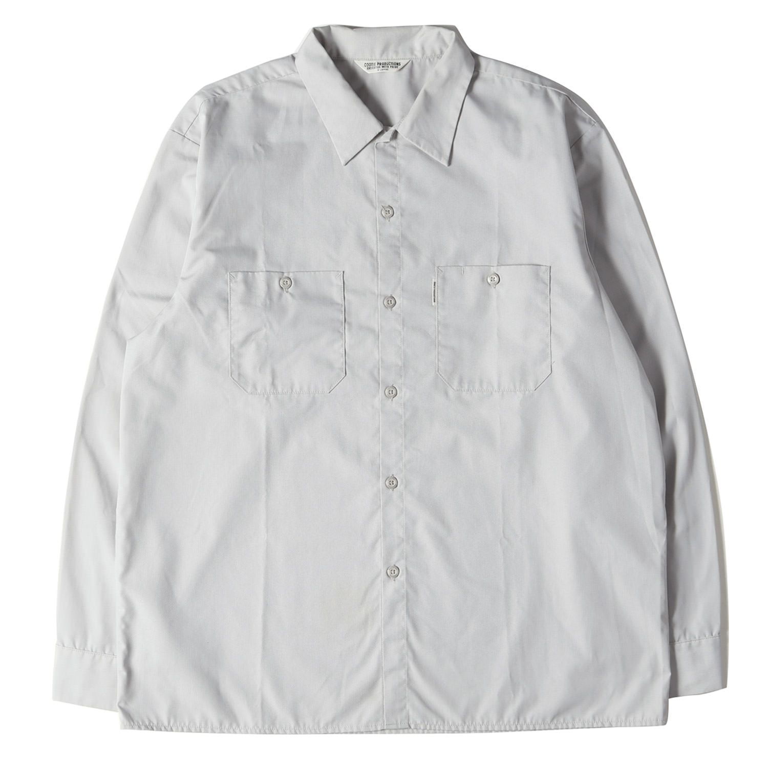 COOTIE クーティー シャツ ブランドロゴ T/C ワークシャツ T/C Work L 