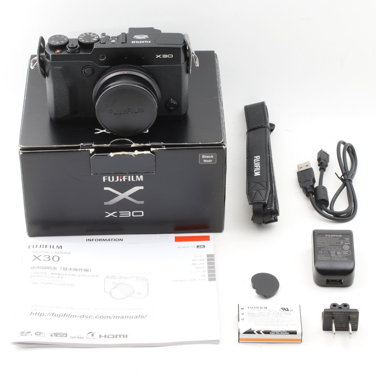 FUJIFILM フジフィルム X30 ブラック