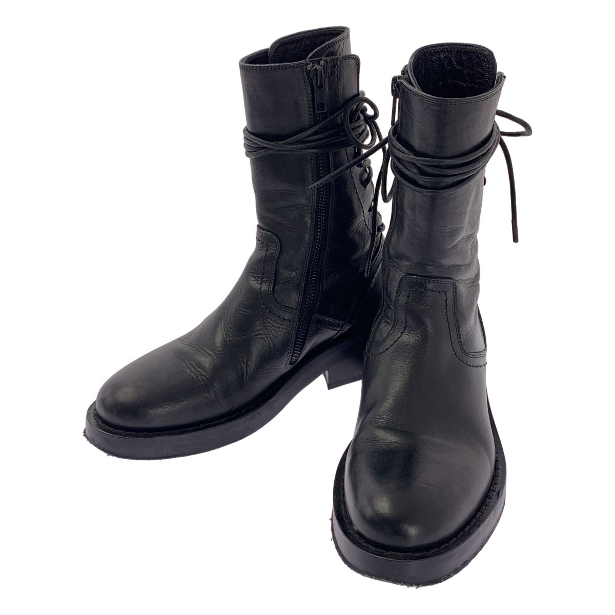 美品】 ANN DEMEULEMEESTER / アンドゥムルメステール | lace-up boots 