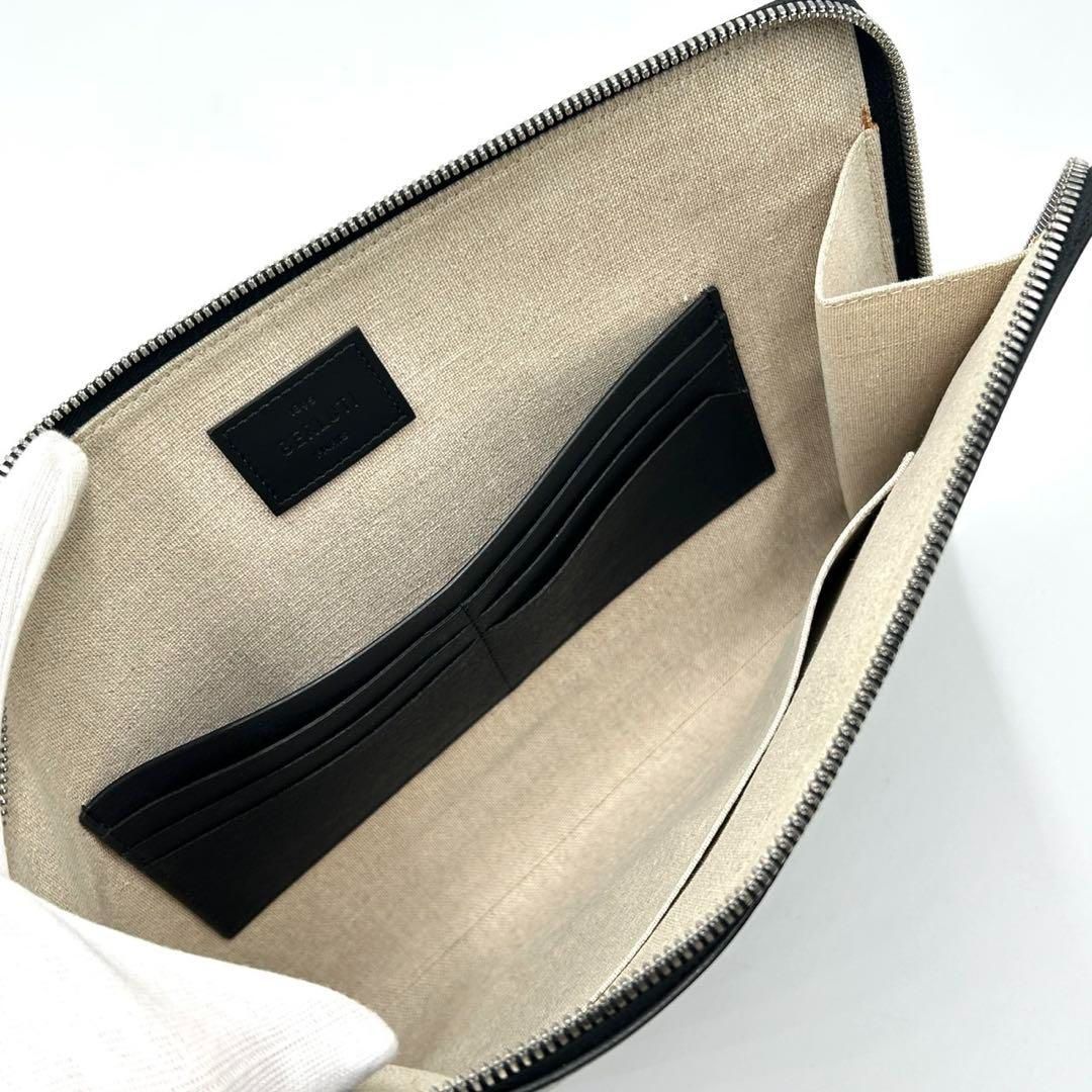 ベルルッティ クラッチバッグ•ブラックBerltuti CAMPINGPARCCENTRAL_COM