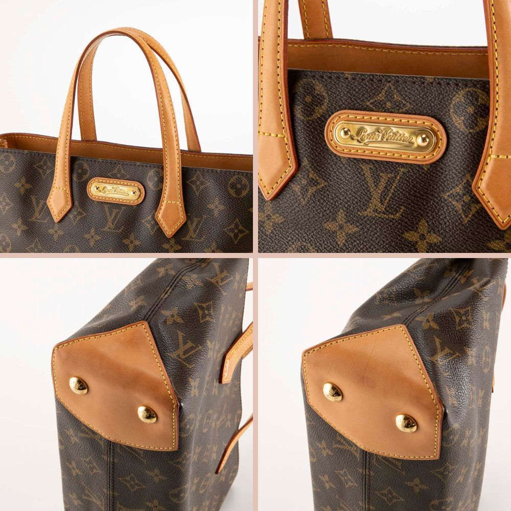 保存袋付き】ルイ・ヴィトン LOUIS VUITTON ハンドバッグ モノグラム ウィルシャー PM M45643 - メルカリ
