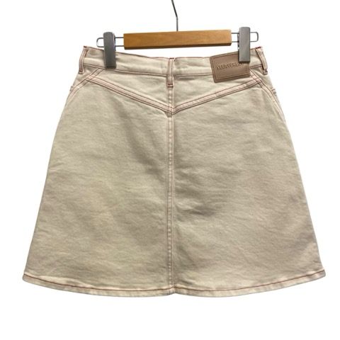 シーバイクロエ SEE BY CHLOE ミニスカート デニムスカート 無地