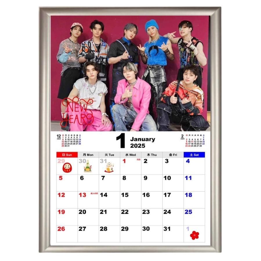 StrayKids ストレイキッズ スキズ 2025 A4 フォトフレーム付き