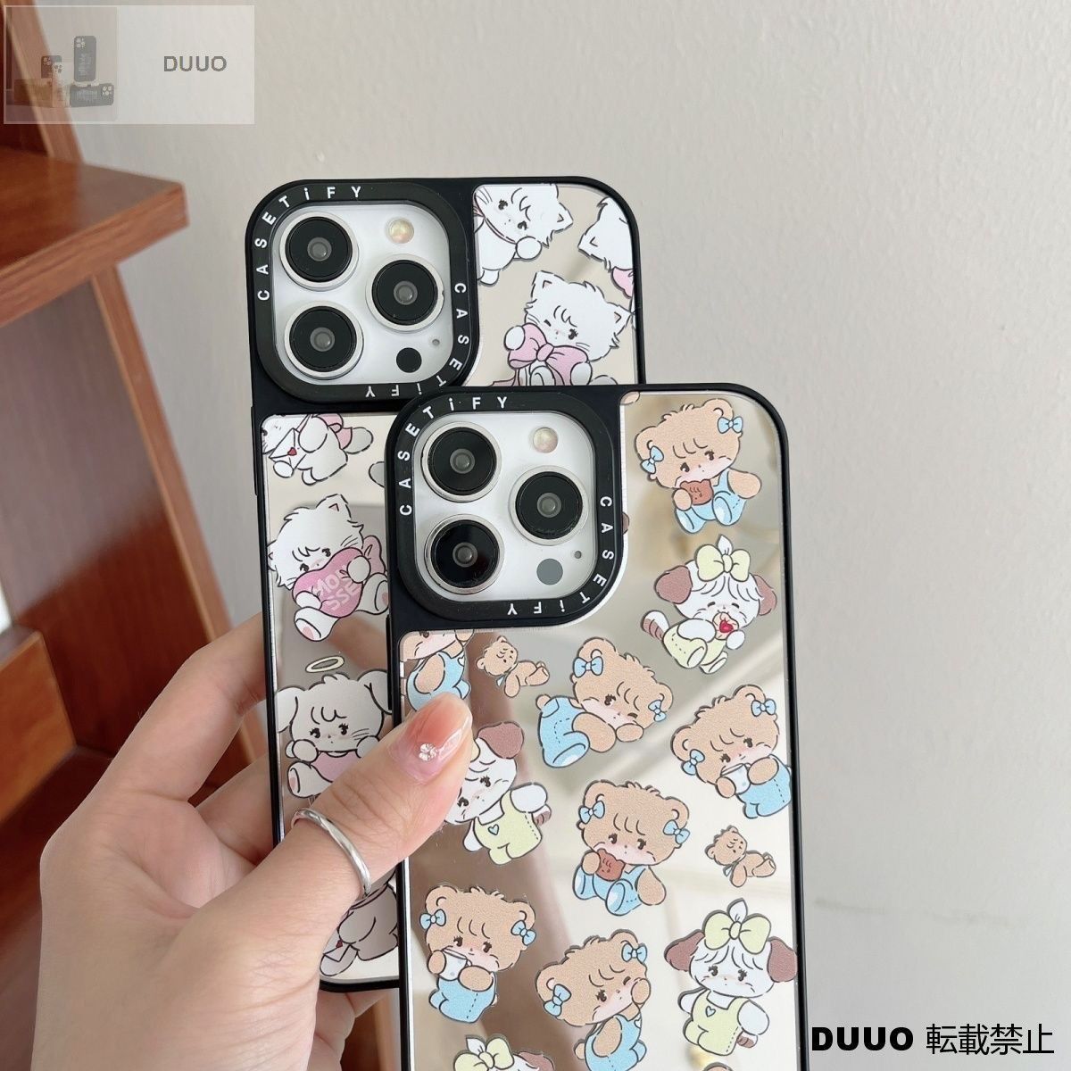可愛いMikko iPhoneケース CASETiFY ケースティファイ 耐衝撃 きょう