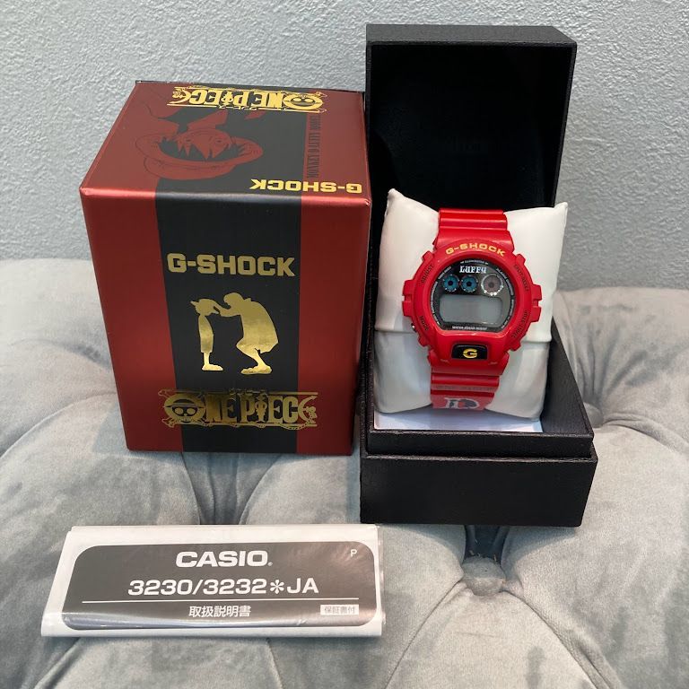 ワンピース モンキーDルフィモデルCASIO G-SHOCK DW bak.unimed.ac.id