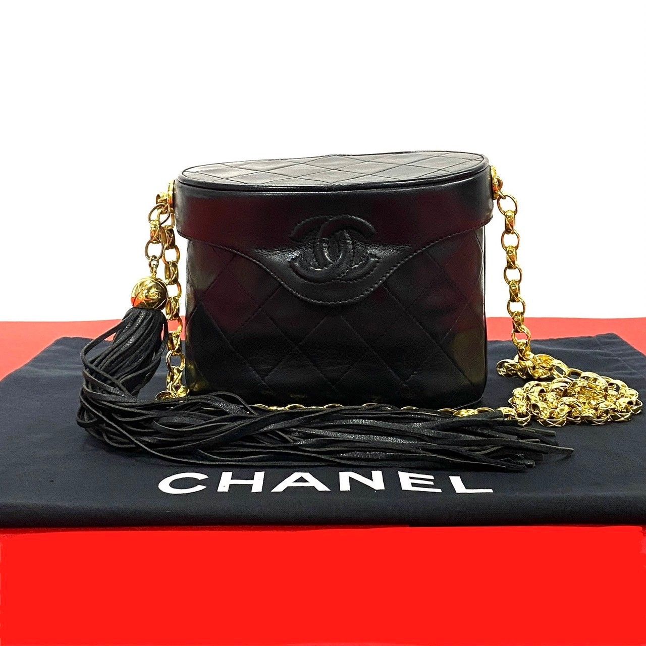 極 美品 シール有 1番台 CHANEL シャネル マトラッセ ココマーク 