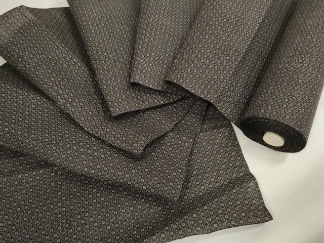 平和屋着物＊夏物 紗紬 反物 着尺 格子 DAAW7751zzz