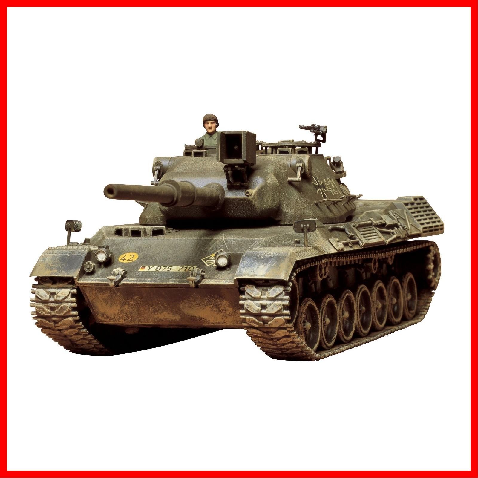 みか 出品 みか 出品 激安！】中戦車 プラモデル レオパルド 西ドイツ陸軍 No.64