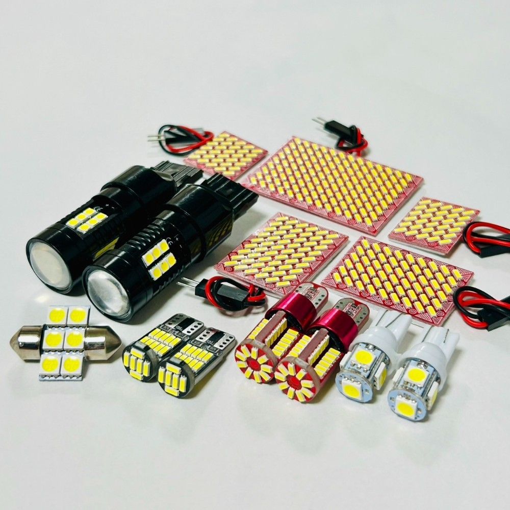 ZVW30 プリウス 爆連 T10 LED ルームランプ 14点セット 車内灯