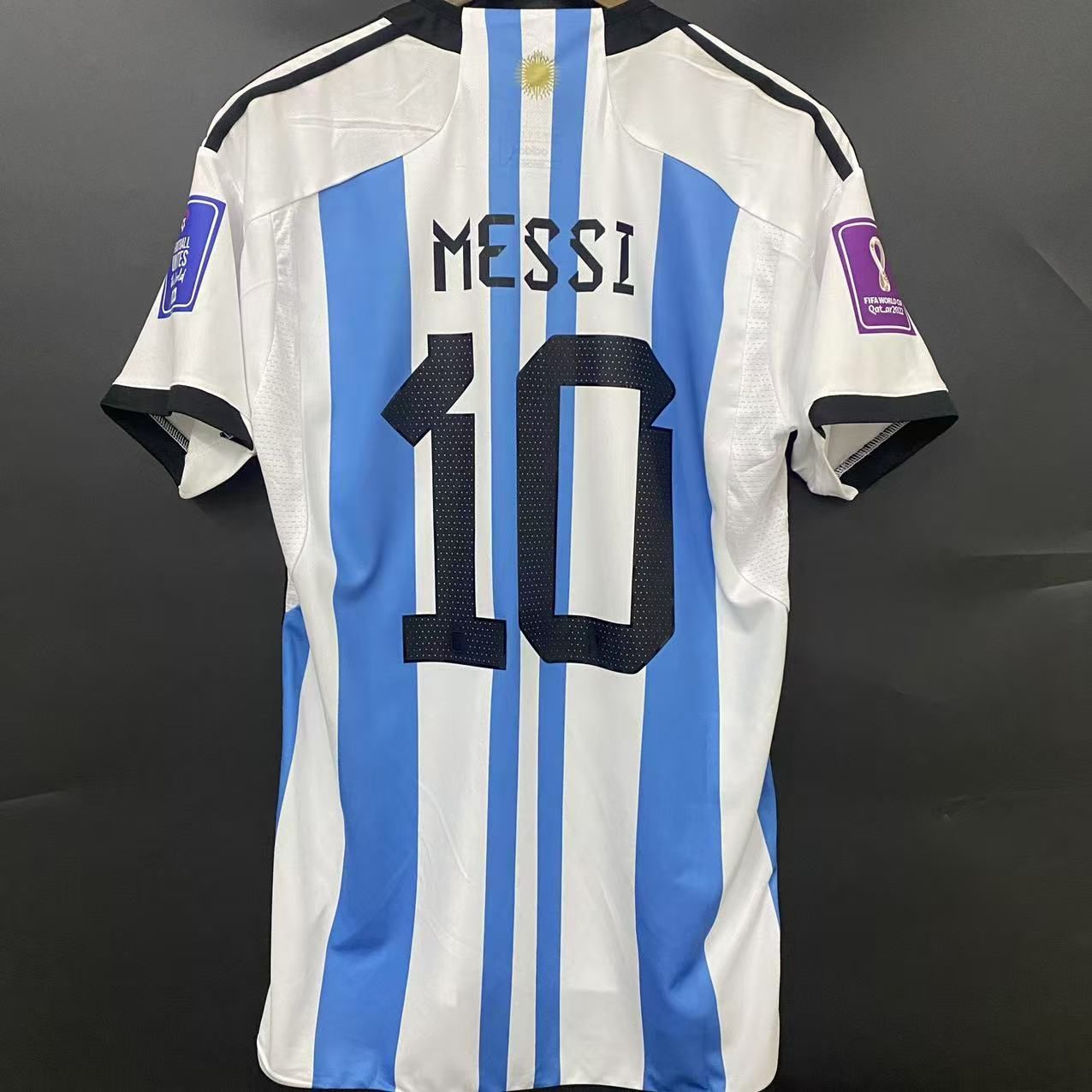 【正規品】アルゼンチン代表 2022 メッシ ホーム インポートM 正規品】アルゼンチン代表 2022 メッシ ホーム インポートM 2022