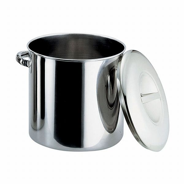 キッチン・食器 18-8内蓋式キッチンポット 26cm 目盛付/手付 AKT47026
