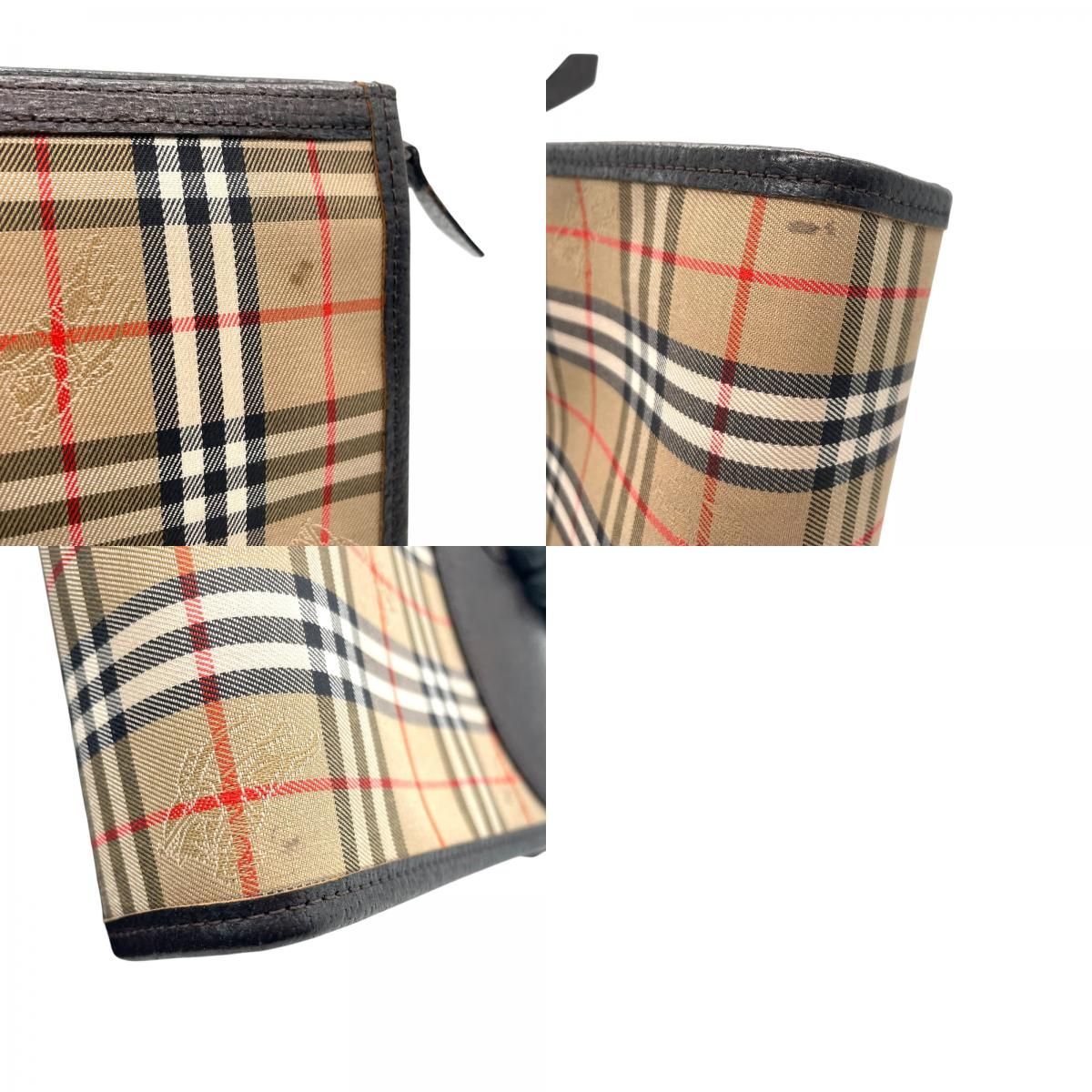 ⭐美品⭐バーバリー　セカンドバッグ　クラッチバッグ　ノバチェック　シャドーホース 極美品 Burberry バーバリー クラッチバッグ ノバチェック