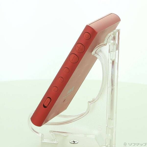 〔 品〕 WALKMAN A100シリーズ メモリ64GB microSD レッド NW-A107 349