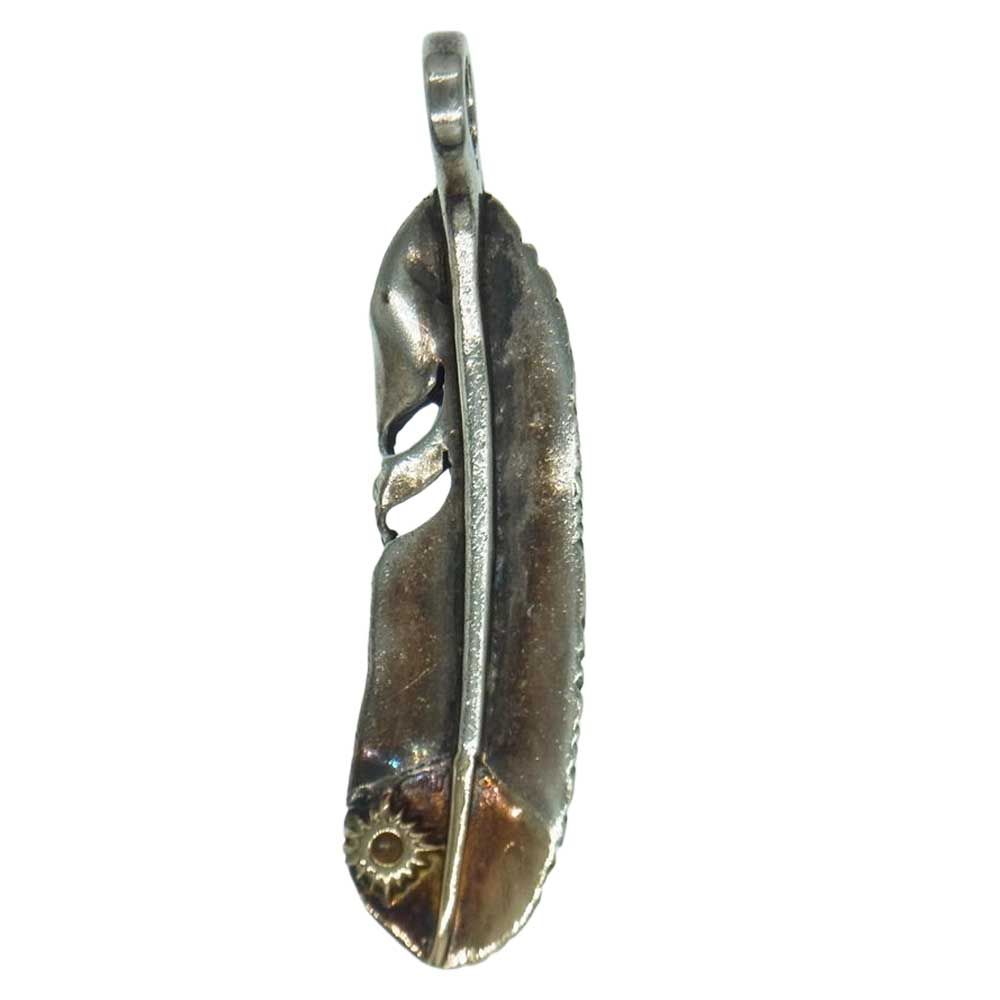 アリゾナフリーダム　先唐草右向き ARIZONA FREEDOM アリゾナフリーダム ペンダントトップ K18 唐草入り