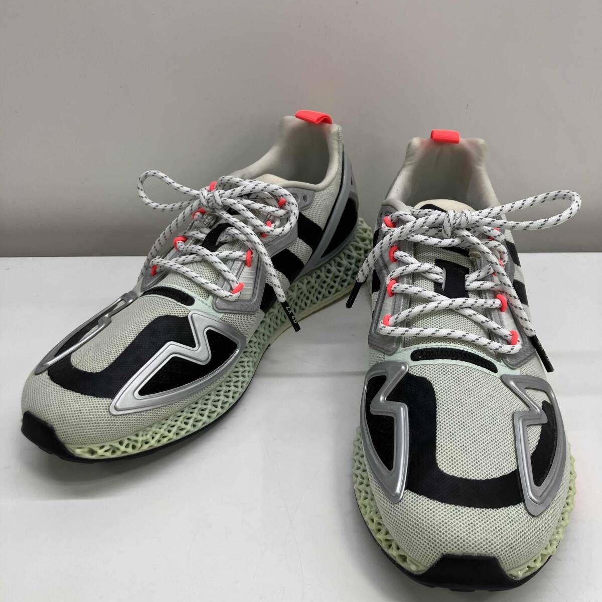 adidas ランニングシューズ ZX 2K 4D 25.5cm US7.5 スポーツ