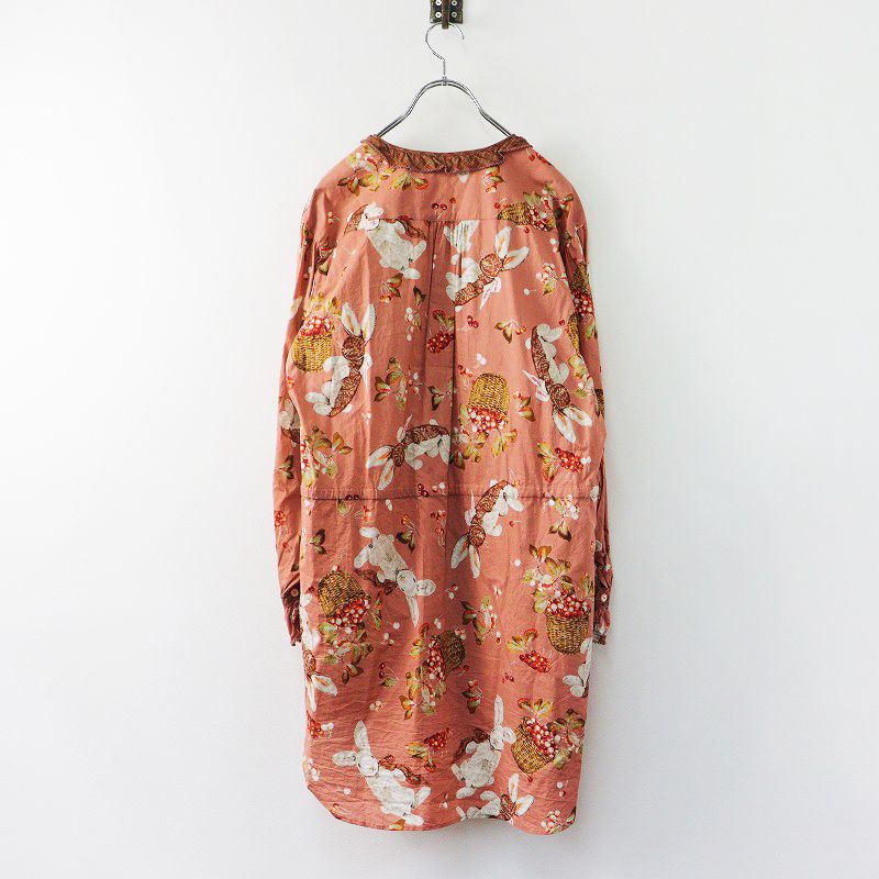 極美品 2021AW ピンクハウス PINK HOUSE オータムチェリーとうさぎ