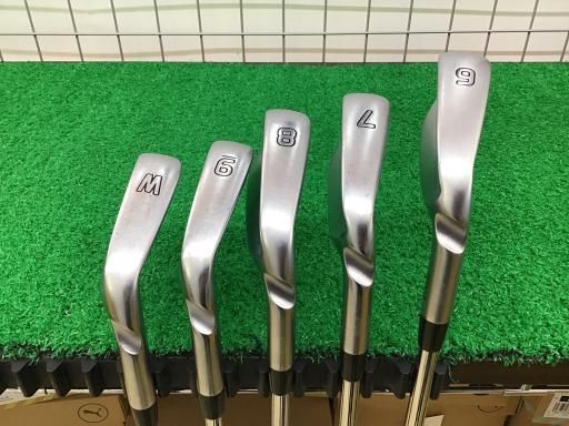 ピン i500　アイアン　モーダス3 TOUR105　Sシャフト　6本 PING i500 アイアン 5-９,W,U MODUS3 TOUR105 S