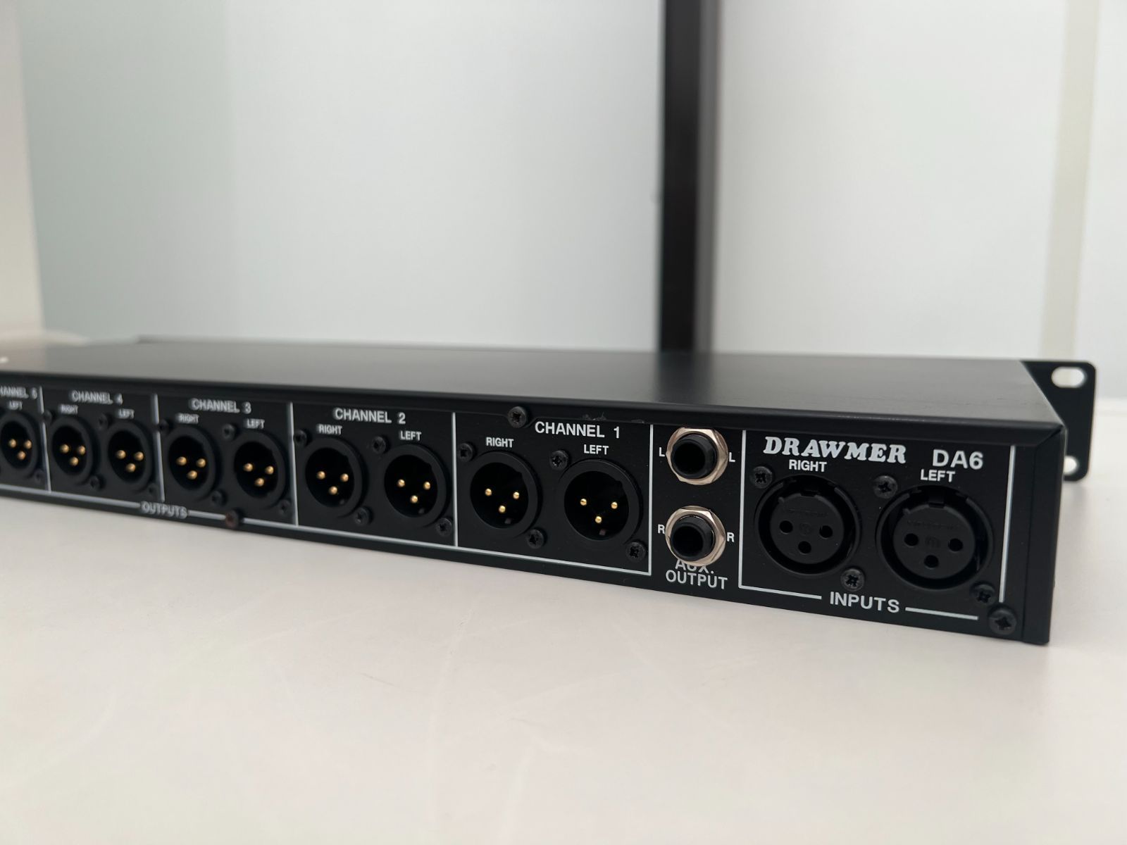 DRAWMER DA-6 ディストリビューションアンプ 動作品 DRAWMER