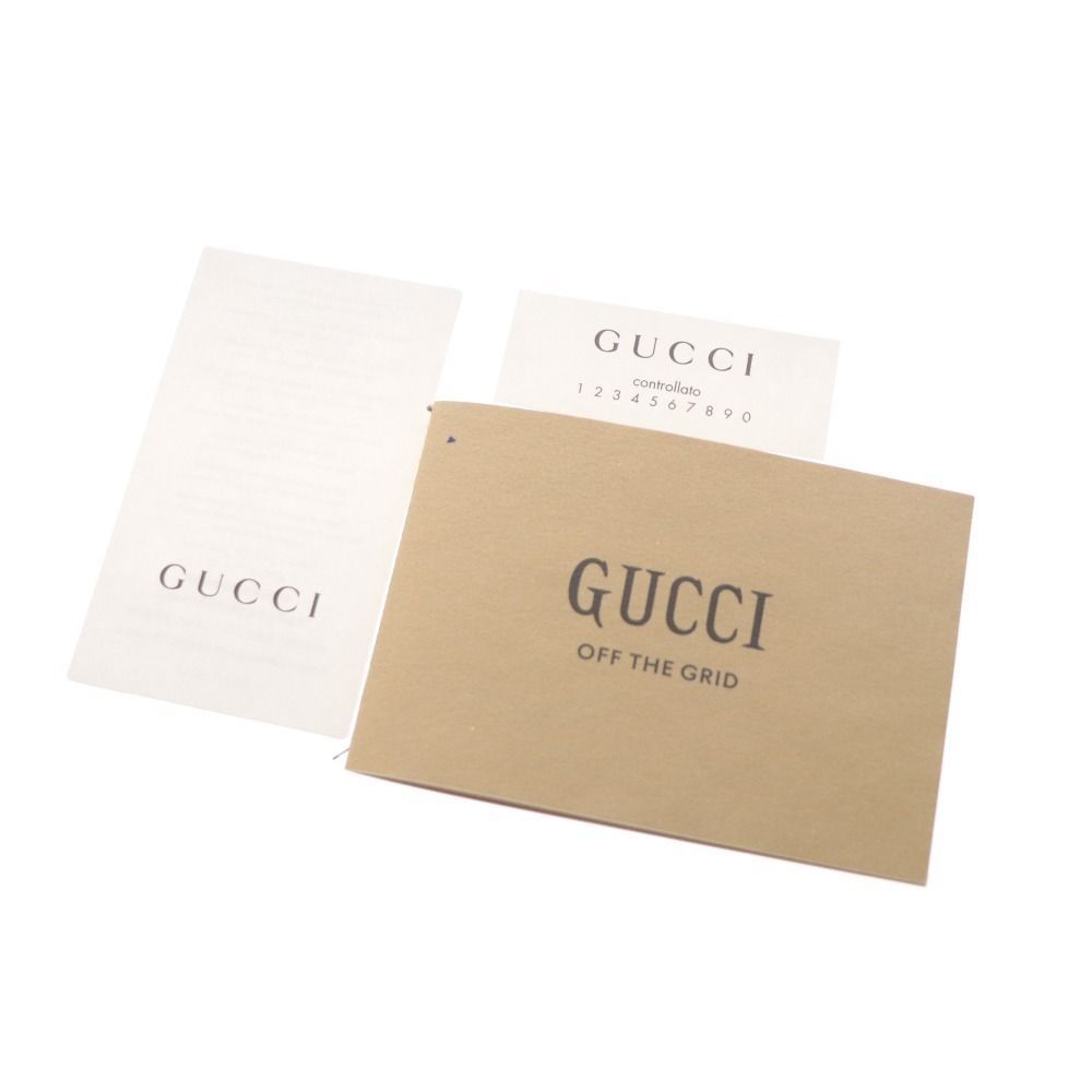 □ GUCCI グッチ 手袋 Off The Grid オフザグリッド メンズ S 8 1/2 ブラック 保存袋 箱付き - メルカリ