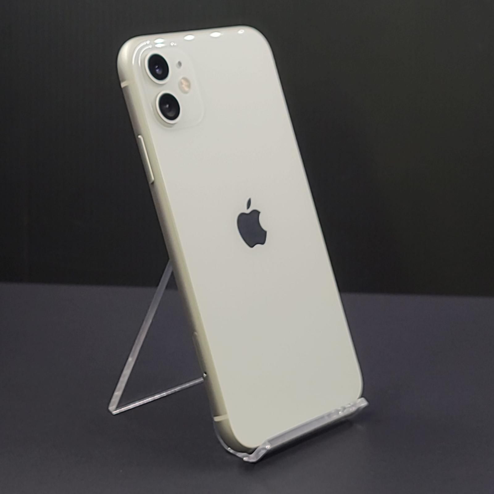 【全額返金保証】【最速発送】Apple iPhone 11 128GB ホワイト au 動作確認済 白ロム