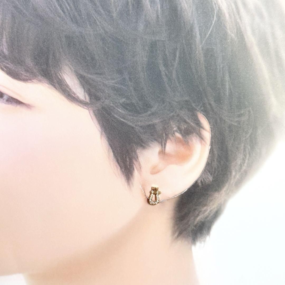 左耳用・定価17.6万】フレッド レディース フォース10 シングル ピアス