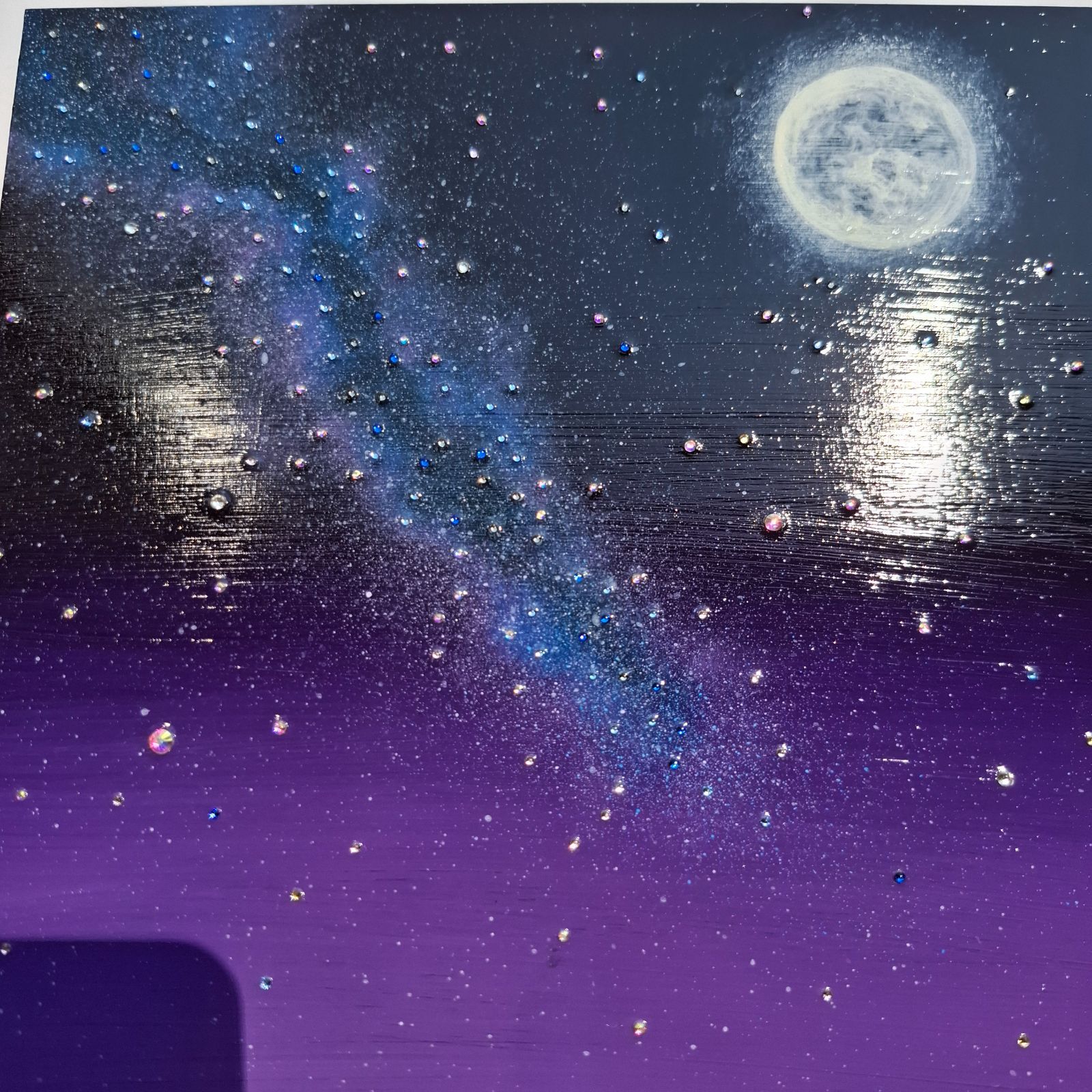 月夜の砂漠