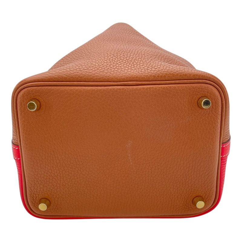 エルメス HERMES ピコタンロックPM カザック D刻 ルージュクー